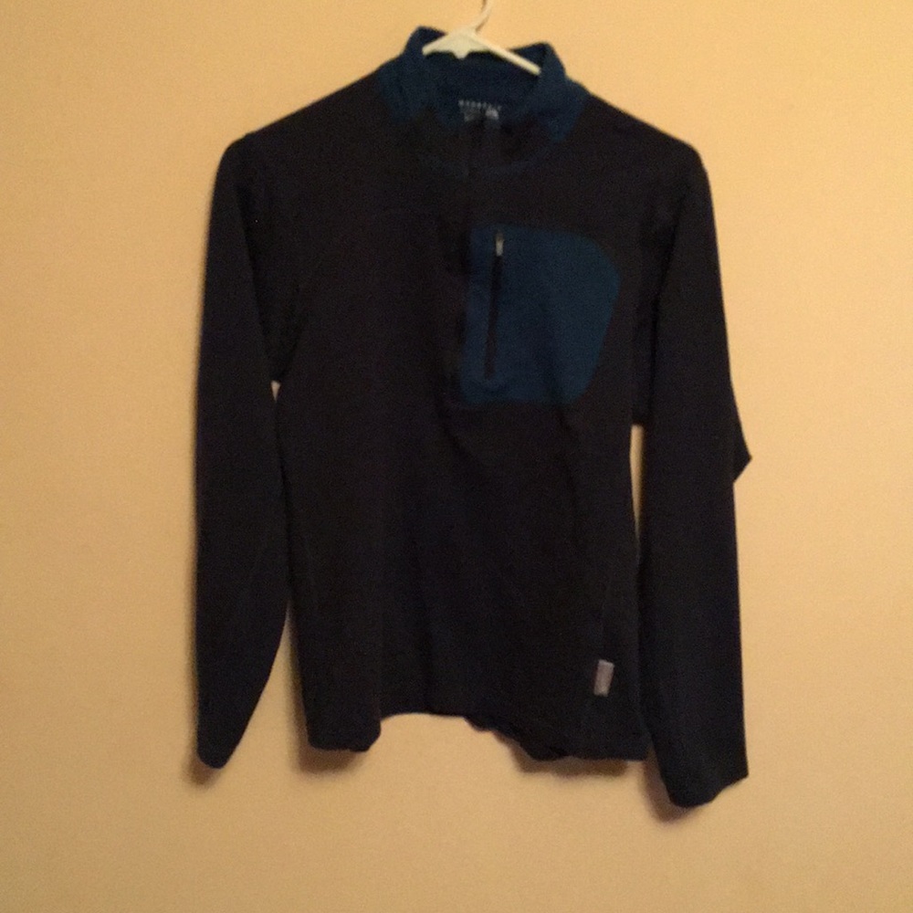 Mountain Hardwear Long Sleeve 1/2 zip Blue